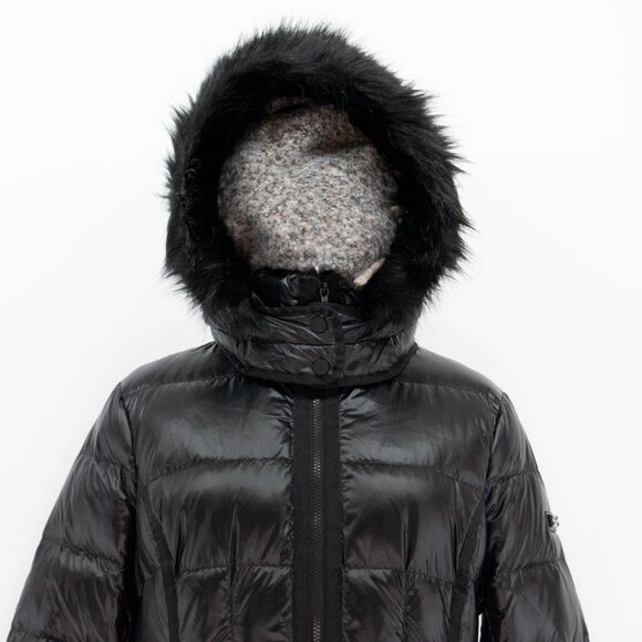 Black BCBG Maxazaria winter coat - Picture 5 of 6